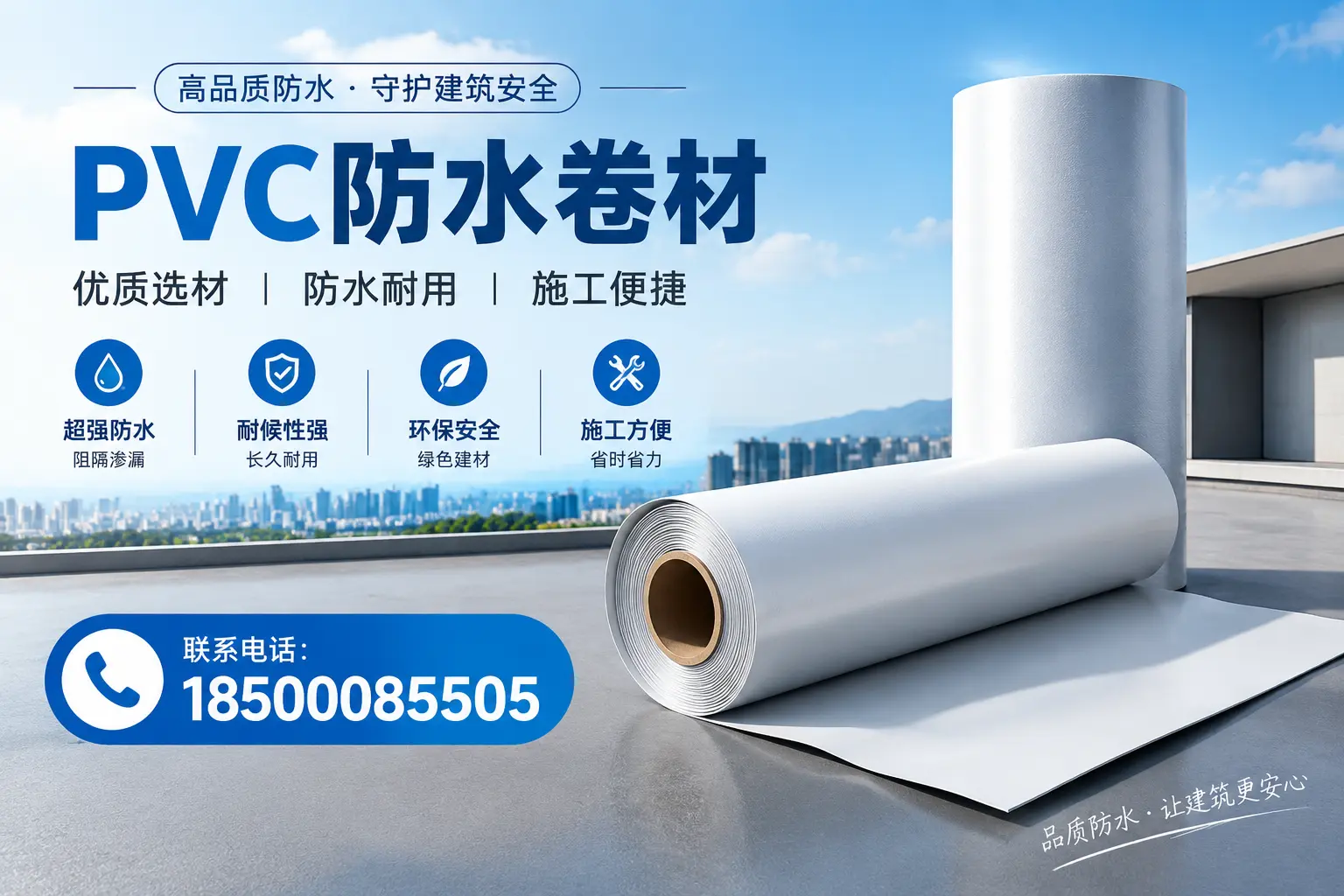 如何评估PVC防水卷材的性价比？天水消费者必读